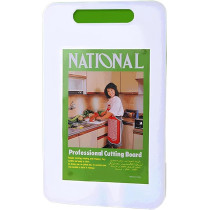 Cutting Board, Durable BPA-Free Plastic Chopping Boards For Kitchen, 3 Pieces, White