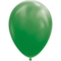 Latex Helium Standard Balloons Pack Of 40 Pieces, Green