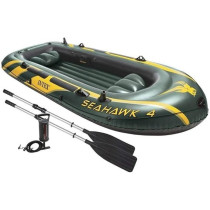 Intex Seahawk Inflatable Boat, Green