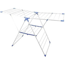 Drying Stand Rack For Cloth, White/Blue