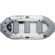 Intex Mariner 4 Rigid Inflatable Boat Set, 68376, Gray
