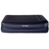Intex Pillow Dura-Beam Series Rest Raised Airbed With Internal Pump, Black