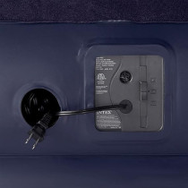 Intex Pillow Dura-Beam Series Rest Raised Airbed With Internal Pump, Black