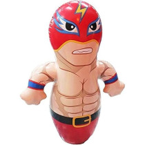 Intex Hit Me 3D Inflatable Bop Bag Wrestler For Boys And Girls