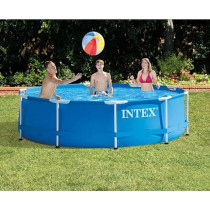 Intex Metal Big Frame Pool, 28200, 76cm, Blue