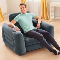 Intex Pull Out Chair, 66551NP, (L)224 x (l)117 x (h)066m, Grey