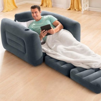 Intex Pull Out Chair, 66551NP, (L)224 x (l)117 x (h)066m, Grey