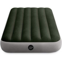 Intex Twin DURA-Beam Prestige Downy AIRBED, Grey