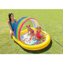Intex Arch Kiddie Spray Pool, Lightweight Multicolour
