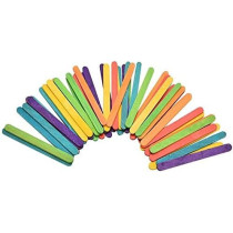 Wooden Ice Cream Sticks Easy To Paint, Decorate, 50 Pieces