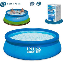 Intex Easy Set Pool Round, 12 Ft 30 Inch, 28130, Blue