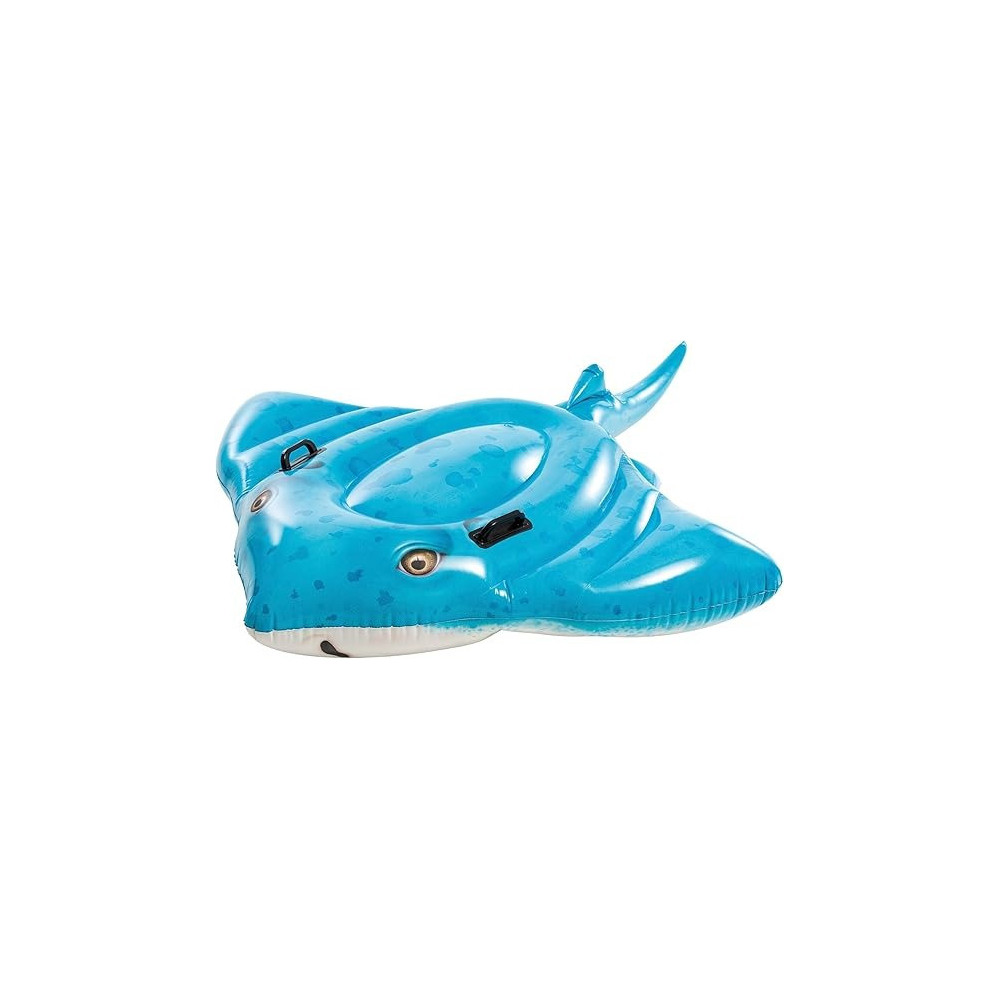 Intex Stingray Ride-On, Deflated Size 1.85m x 1.45m, 57576NP, Blue
