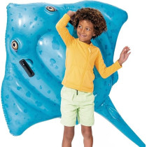 Intex Stingray Ride-On, Deflated Size 1.85m x 1.45m, 57576NP, Blue