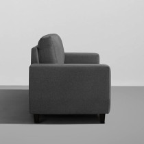 Raj Furniture Modern Fabric Sofa, 3 Seater, Stone Grey