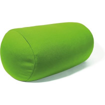 Raj Furniture Cushie Pillows Microbead Bolster Squishy/Flexible/Extremely Comfortable Roll Pillow, Lime, 7 inch x 12 inch