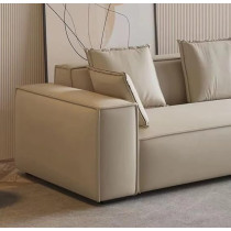 Ripple Furniture Luxury Modern Design Home Furniture L Shape Sofa Velvet Set