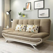 Ripple Furniture Stylish Sofa Bed for Versatile Living Cozy Sofa Turns Bed Comfort for Sitting or Sleeping, Taupe