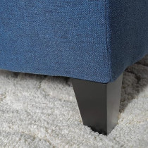Ripple Furniture Ottoman Seater Sofa With Storage Box, Blue