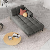 Raj Furniture Mamaia Chaise Longue 185 x 102 x 75 Cm, Grey
