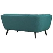Ripple Furniture Fabric Loveseat 164 x 90 x 75 Cm, Green FOS-FUAE-1266-1M