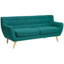Raj Furniture Meggie Loveseat 156 x 80 x 80 Cm, Teal