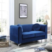 Raj Furniture Sandra Sofa 220 x 80 x 90 Cm, Blue
