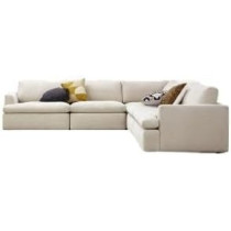Raj Furniture Bestford Modular Sofa 316 x 316 x 84 Cm, Navy Blue FOS-FUAE-1360-1M