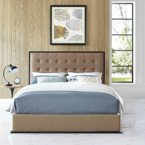 Raj Furniture Madeline Upholstered Fabric Bed Frame 0 x 125 Cm, Multicolor FOS-FUAE-1402-1M