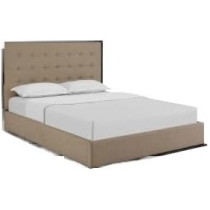 Raj Furniture Madeline Upholstered Fabric Bed Frame 0 x 125 Cm, Multicolor FOS-FUAE-1402-1M