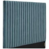 Raj Furniture Abid Upholstered Bed Frame 45 x 50 x 100 Cm, Teal