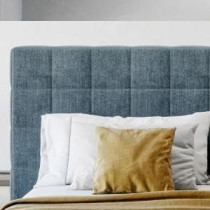 Raj Furniture Alto Square Upholstered Bed Frame 45 x 50 x 100 Cm, Multicolor FOS-FUAE-1438-1M