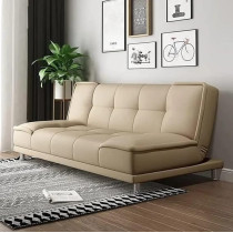 Ripple Furniture Elegant Folding Sofa Cum Bed For Living Rooms And Apartments, Beige