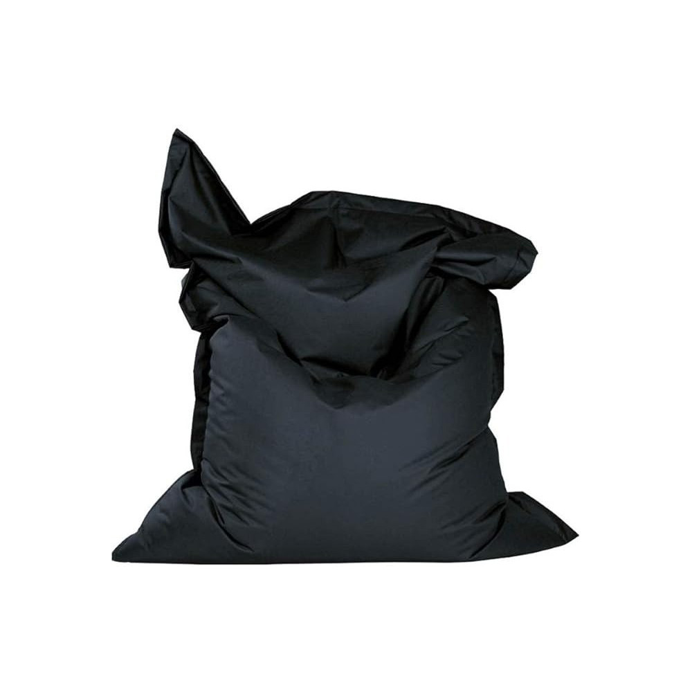 Bixolon Zhcwt Square Sofa Cover Chairs Without Filler Waterproof Lounger Seat Bean Bag Puff Couch Tatami Living Room Furniture, Black