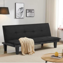 Ripple Furniture New Design Nouf Sofa Bed, Black