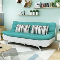 Ripple Furniture Stylish Sofa Bed For Versatile Living Cozy Sofa Turns Bed Comfort For Sitting Or Sleeping, Teal Blue