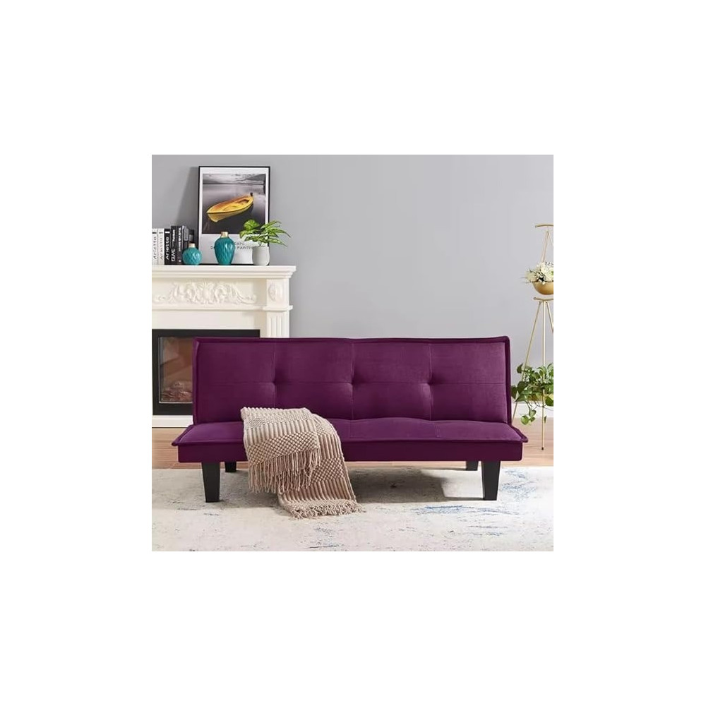 Ripple Furniture Nouf Sofa Bed, Purple