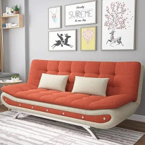 Ripple Furniture Stylish Sofa Bed For Versatile Living Cozy Sofa Turns Bed Comfort For Sitting Or Sleeping, Russet