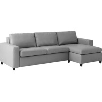 Raj Furniture RHS 4 Seater L Shape Sofa Set For Living Room, Grey