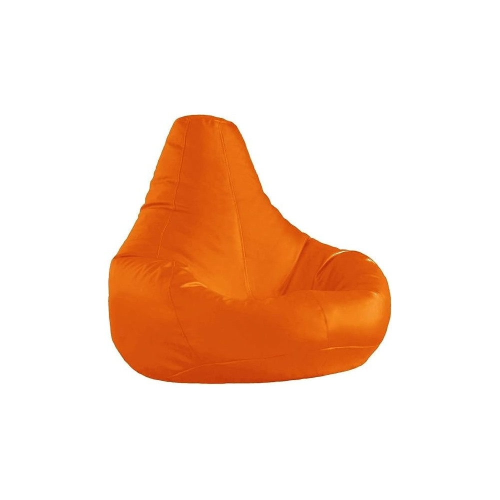 Raj Furniture Bigmini Bean Bag Soft And Comfortable Lounger Chair For Living Room, Orange