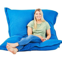 Raj Furniture No Filling Super Bean Bags, Blue