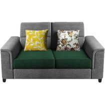 Raj Furniture 2 Seater Sofa Set for Living Room, Green Grey