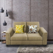 Raj Furniture 2 Seater Sofa Set For Living Room, Cream