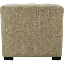 Mjl Furniture Designs Upholstered Cubed/Square Olivia Series Ottoman, 17 X 19 X 19, Doe