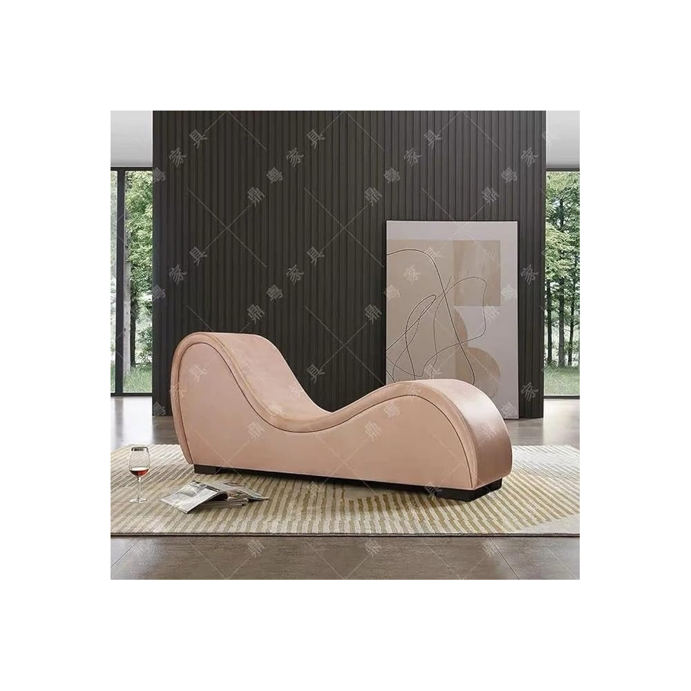Raj Furniture Modern Style Yoga Sofa Chair, Beige