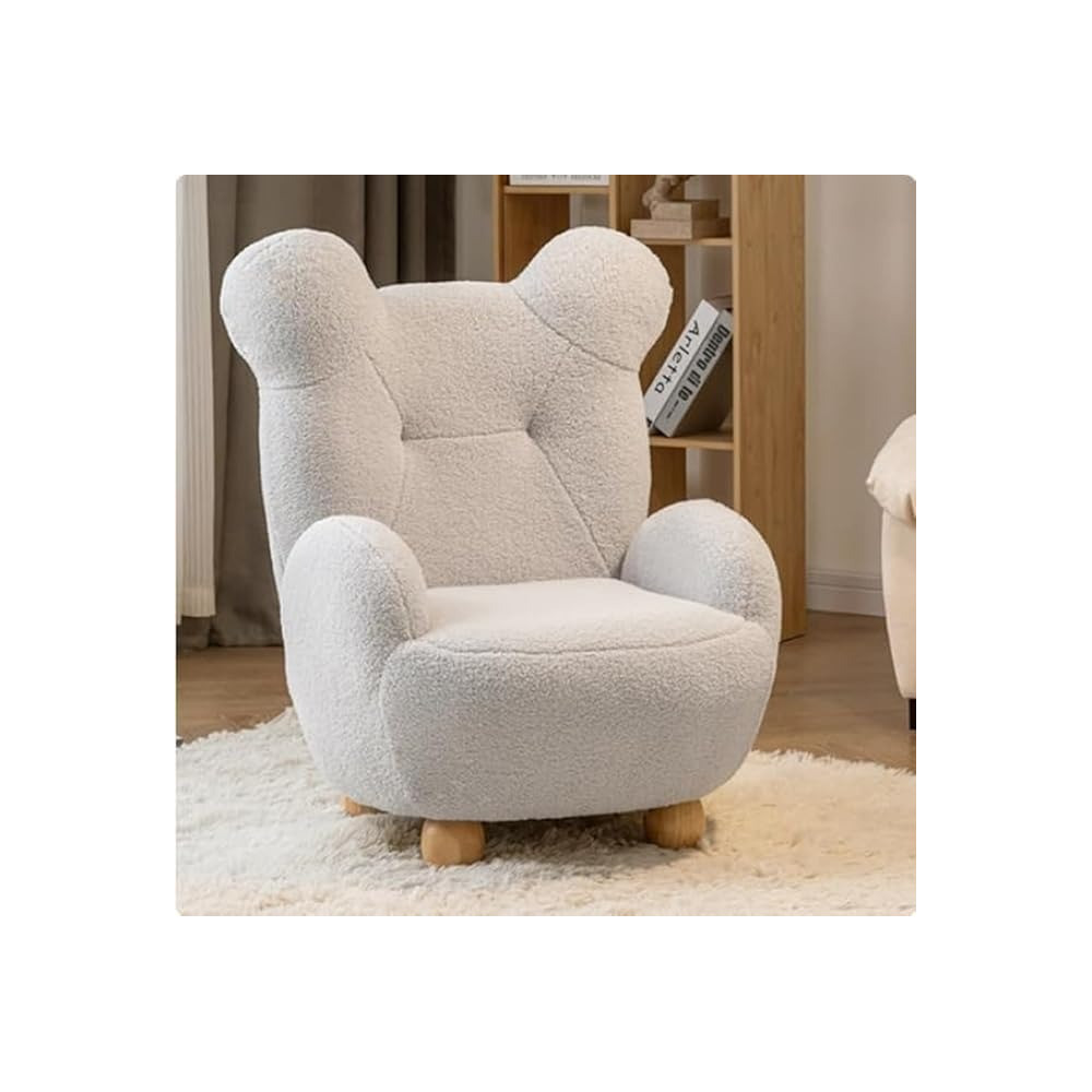 Ripple Furniture Kids Adorable Cartoon Bear Sofa Chair A Cozy And Cute Seating Solution, Grey
