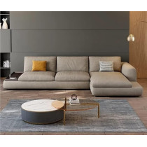 Ripple Furniture L Shape Living Room Sofa Set Nordic Modern Design Couch, Left
