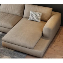 Ripple Furniture L Shape Living Room Sofa Set Nordic Modern Design Couch, Left