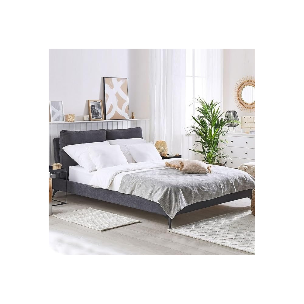 Raj Furniture Bed Frame, 45 X 50 X 101 Cm, Black