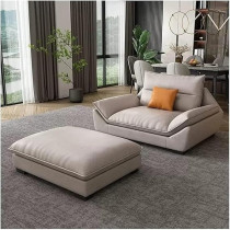 Raj Furniture Multifunction Wooden Frame Sofa Set, Cream Colour
