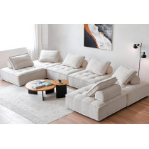 Ripple Furniture Upholstered Sofa Bed, Golden Brown, 200Cm x 90Cm